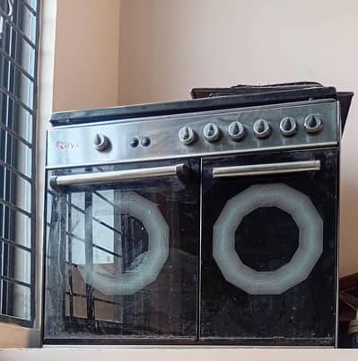 Rays Gas Cooking Range With 5 Burners Along With Baking Oven Neatclean