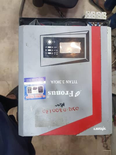 Free Frer Solar Plate -  Inverter 3.3KW, 2 Heavy Duty Battery,