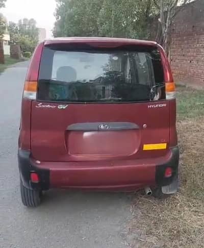 Hyundai Santro 2002 Genuine paint