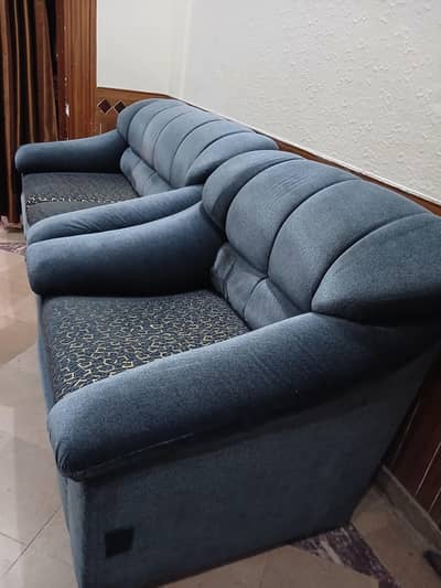 7 Seater Sofa Set (Heavy Wait) Pure diyaar Wood Frame.