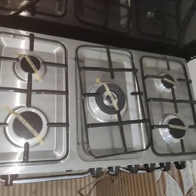 Climax 5 Burner Cooking Range with Baking Oven – Brand New