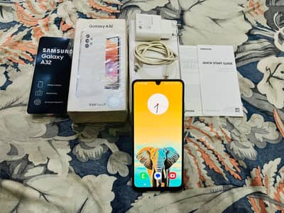 Samsung Galaxy A32 With Completed Accessories 6/128