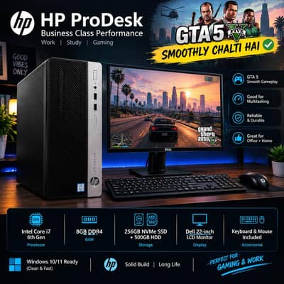 HP Core i7 Tower PC