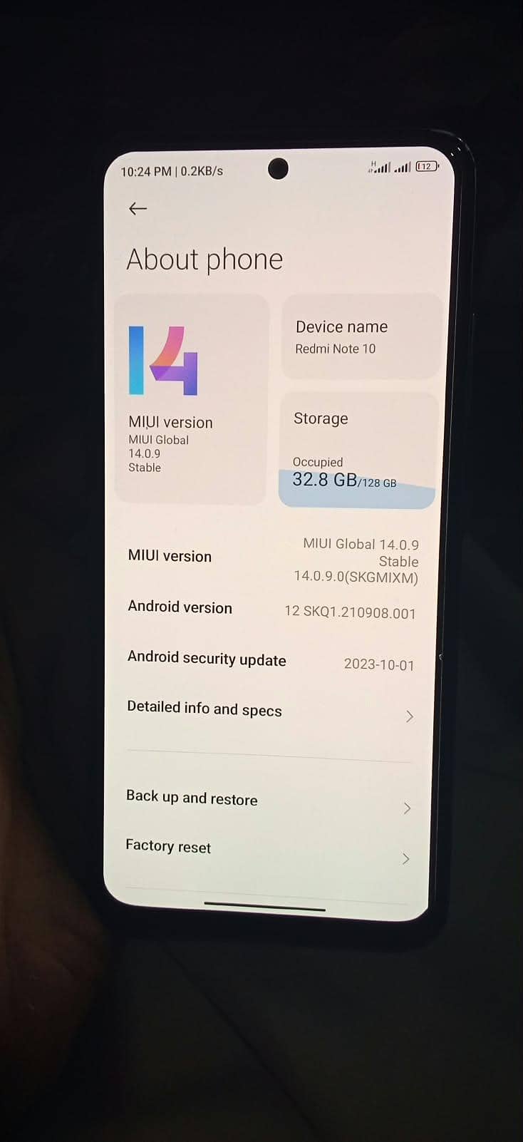 Xiaomi Redmi Note 10 1
