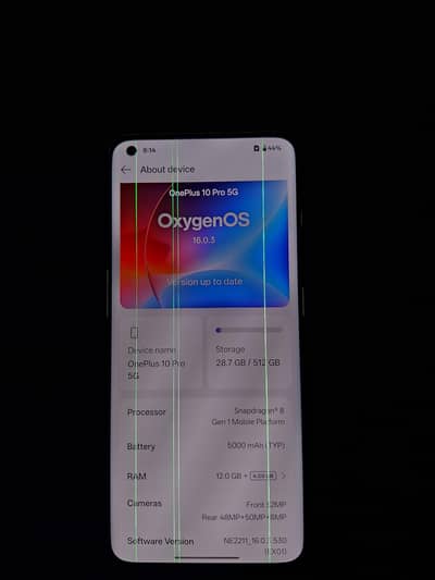One Plus 10 Pro 5g (Panda Audition)