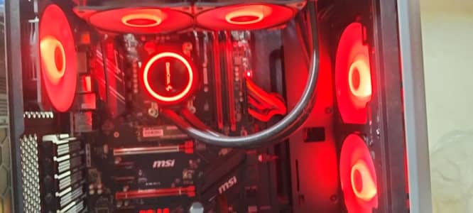 Ryzen 5 3500x gaming build with B450 MSI gaming motherboard