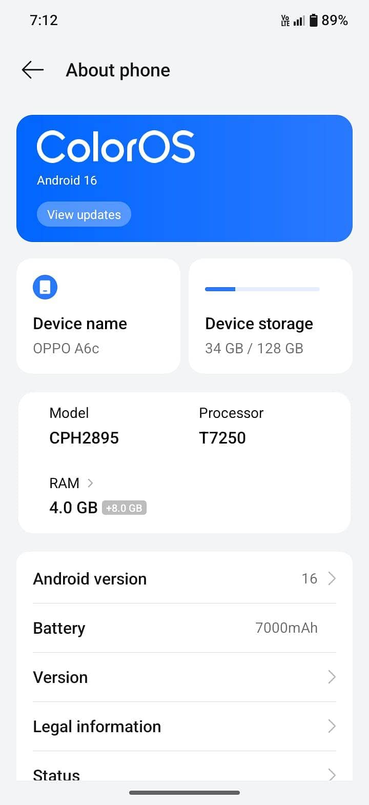 OPPO A6 4G 2