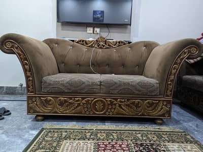 luxury style sofa 6 seater set