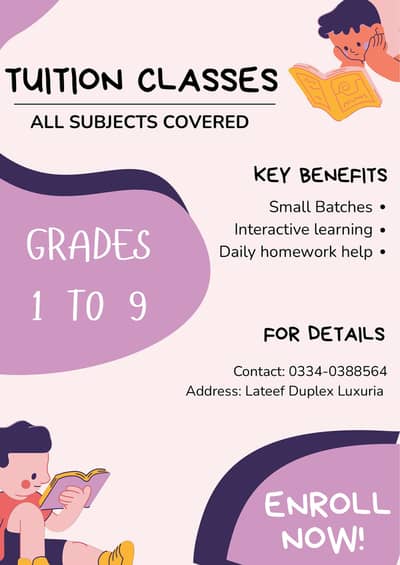 ONLINE AND PHYSICAL TUITION AVAILABLE