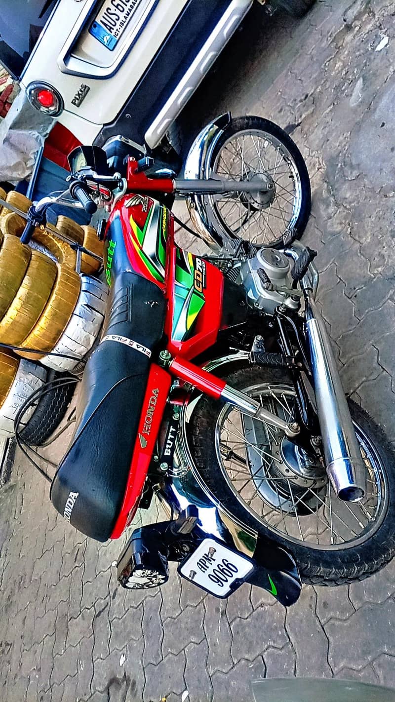 honda cd70 4