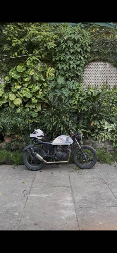 Cg125 Project with Fz16 engine