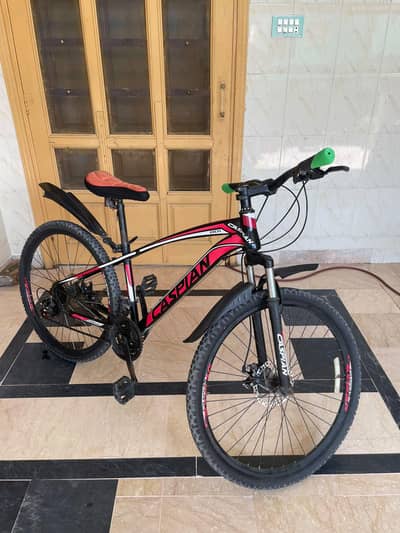 Caspian 801 Mountain Bike for Sale  Black & Red