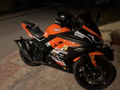 Kawasaki heavy bike Chinese
