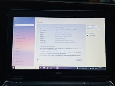 Dell Leptop For Urgent sale .