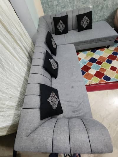 L shaped Sofa 6 seater