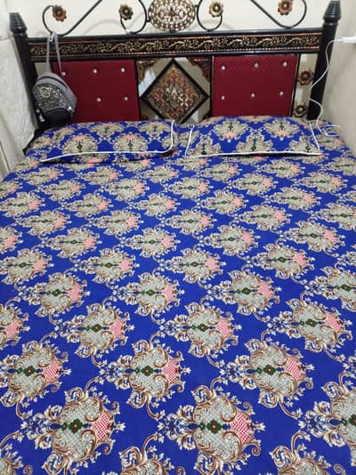 Heavy Duty Wrought Iron Double Bed for Sale