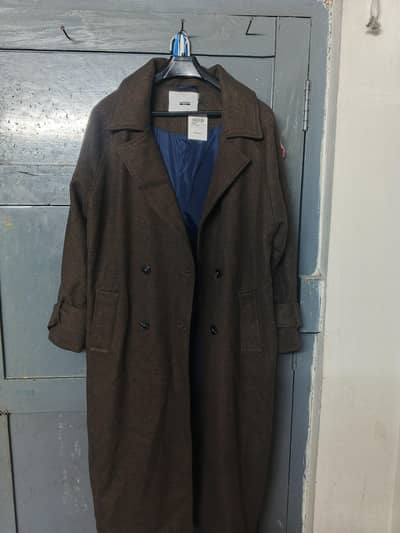 Sapphire long coat in half price