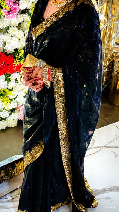 Black sarees
