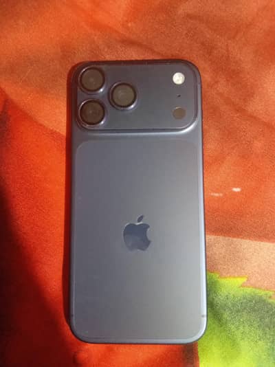 iPhone 17 pro max 256 gb Blue colour 100% battery health non Pta dabba