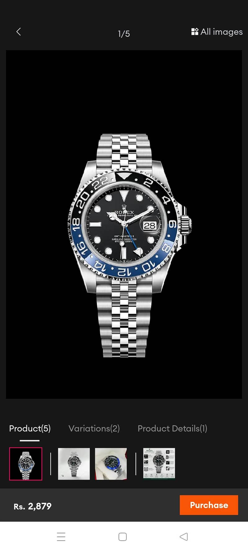 rolex watch 0