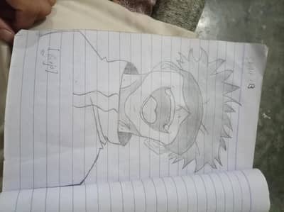 Gojo pencil sketch| sketches available on order