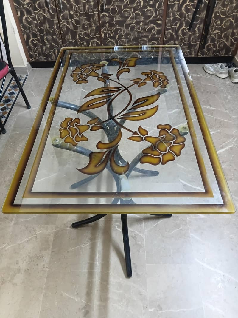 Iron dining table 0
