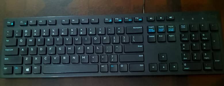 2 in 1 Dell KB216 Wired Multimedia Keyboard + free dp to hdmi cable