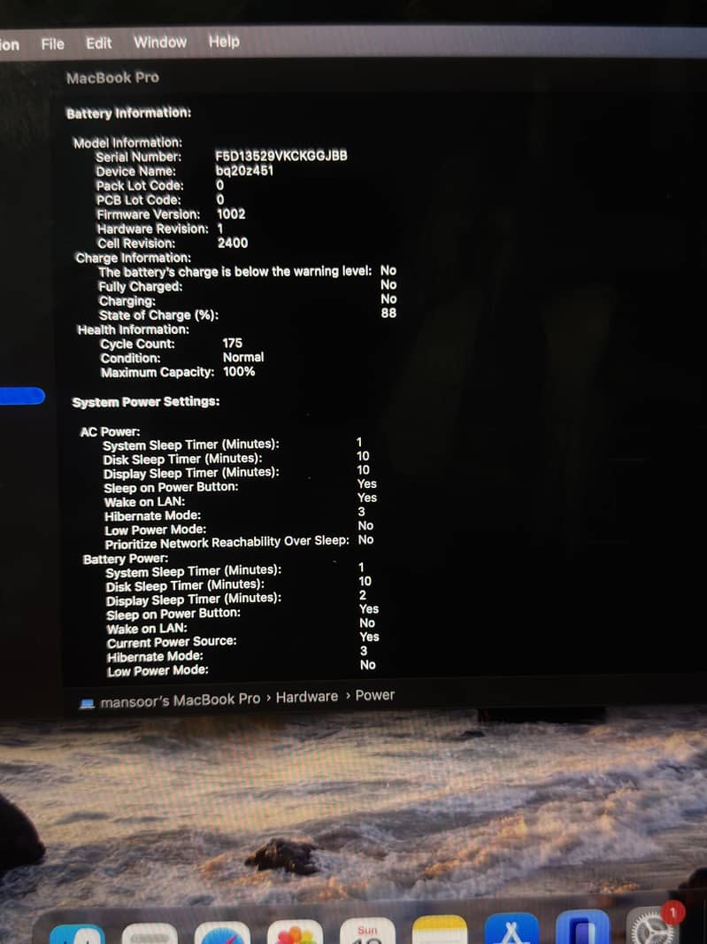Macbook pro M1 8/512 1