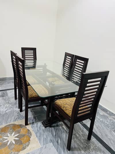 6-Seater Dining Table Set for Sale