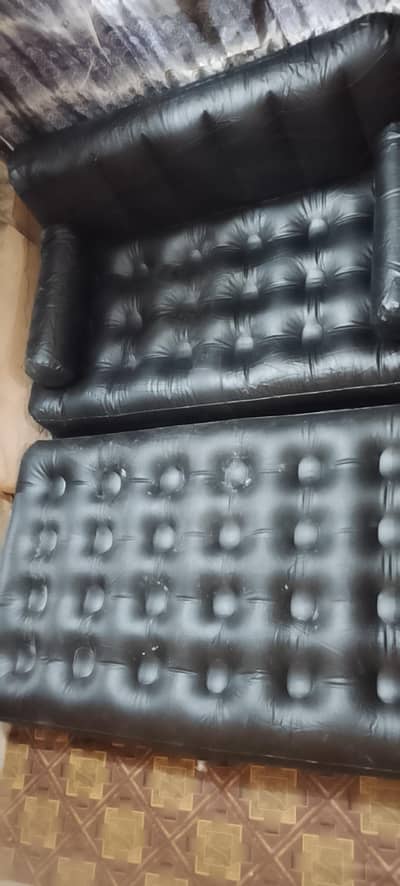 sofa with gadda parashoot