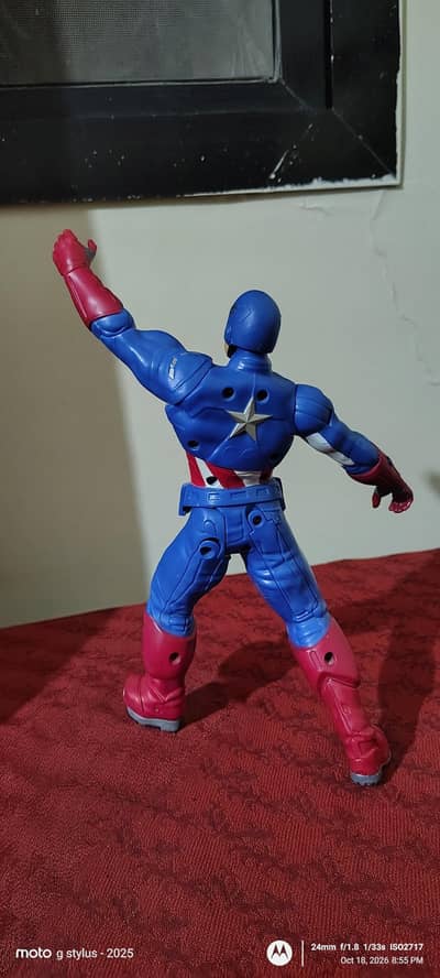 Captain America metal action figure