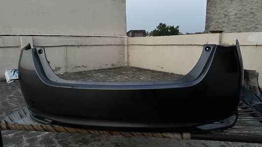 TOYOTA YARIS BUMPER BACK SIDE 2022