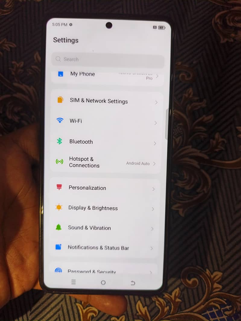 Tecno CAMON 20s Pro 8+5 Ram 256Gb Rom Complete Saman k sath 5
