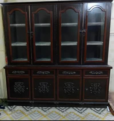 Wooden Showcase-Good Condition