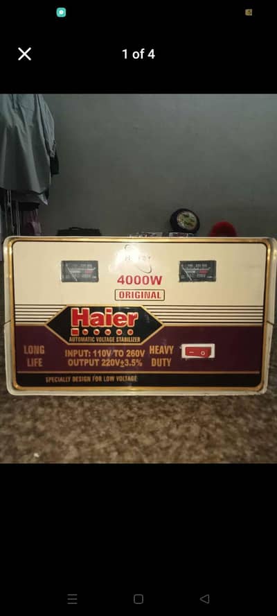 Staiblizer 4000 watts
