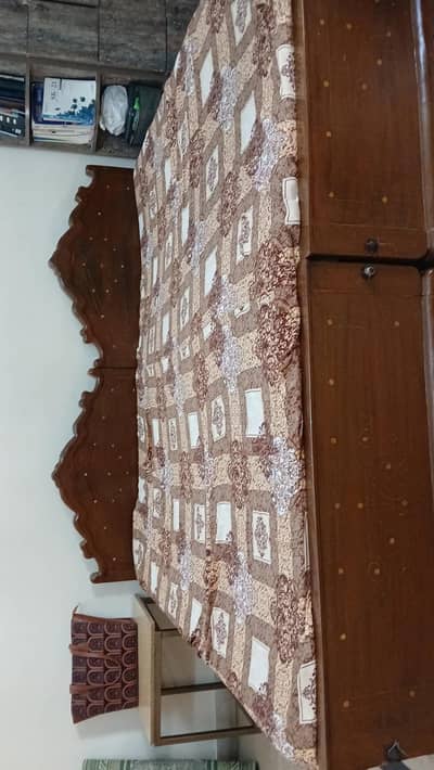 Pair of Premium Wooden Single Beds | Beautiful Handcrafted Design