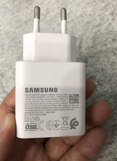 Samsung 45W Adapter Superfast 2.0