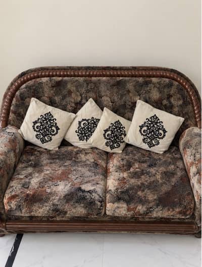 Pure wood sofa set