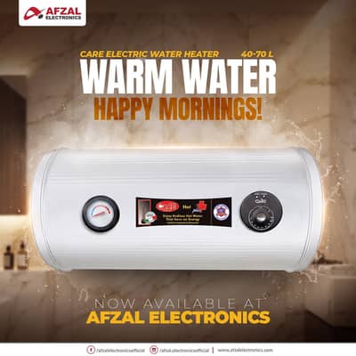 CARE HOT PLUS WATER HEATER – EASY INSTALLMENTS
