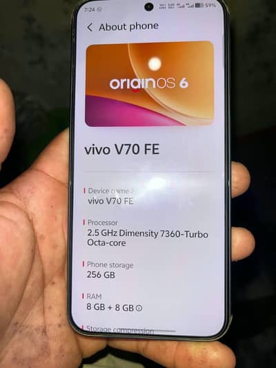 Vivo V70 FE 5G