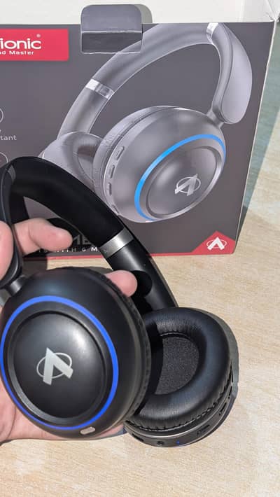 Audionic Hammer RGB Wireless Headphones - Like New - Warranty