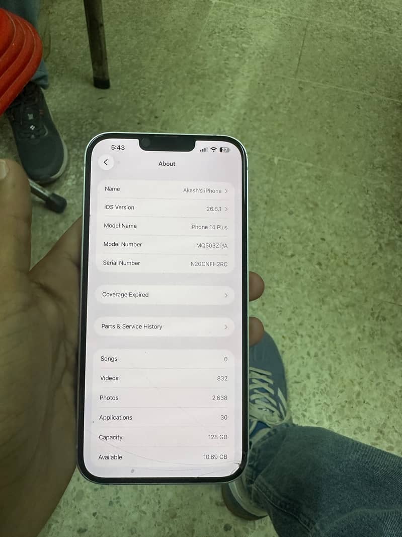 Apple iPhone 14 plus 0