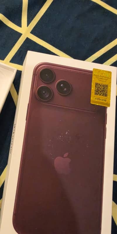 Apple iPhone 18 Pro Max 256gb Burgandi 8cc Geniune Mercantile