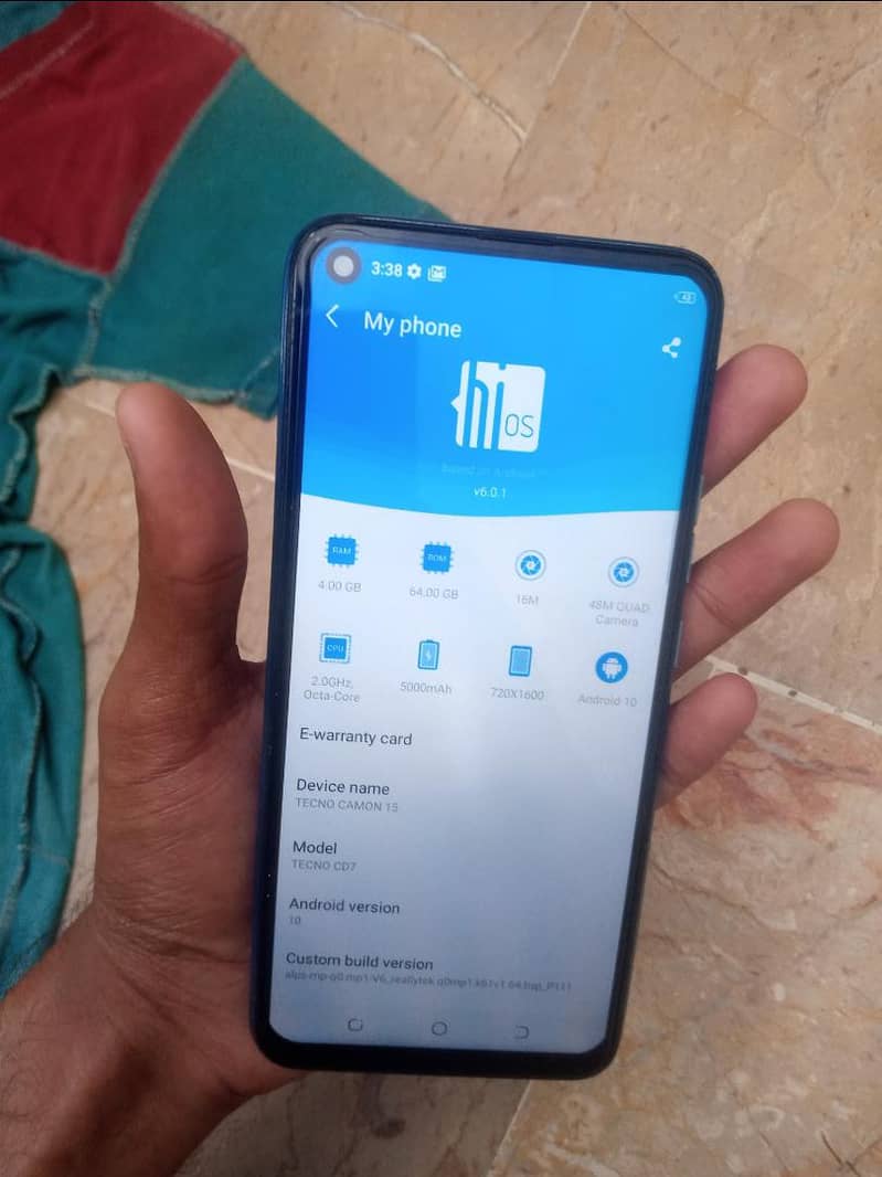 Tecno CAMON 15 15