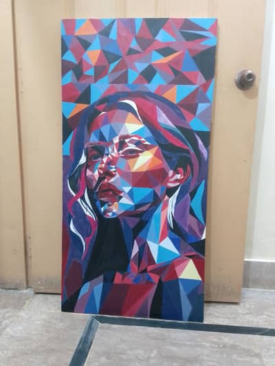 3D-Hand Made CANVAS PAINTING