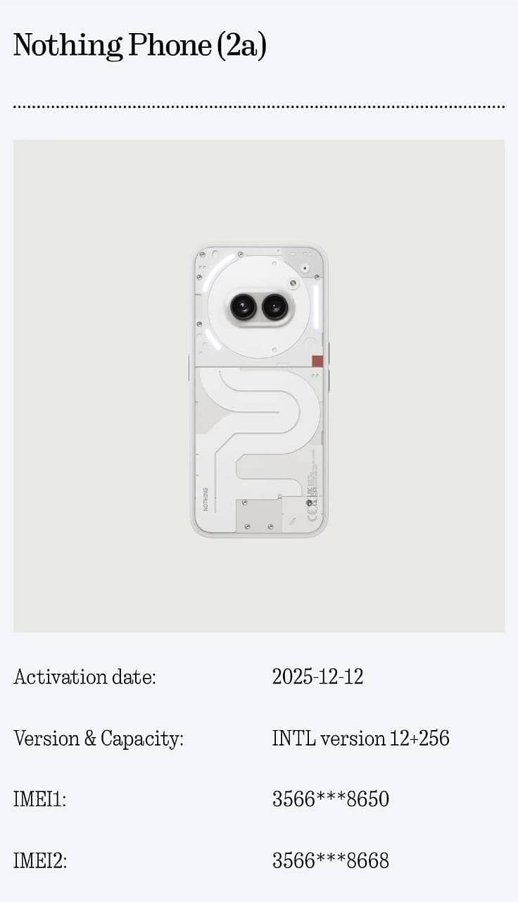 Nothing Phone 2a 4