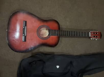 Guitar new with bag and pick