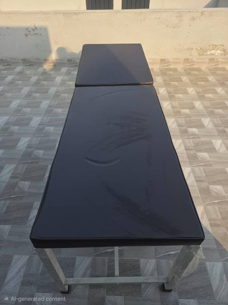 Medical bed & Stool 0