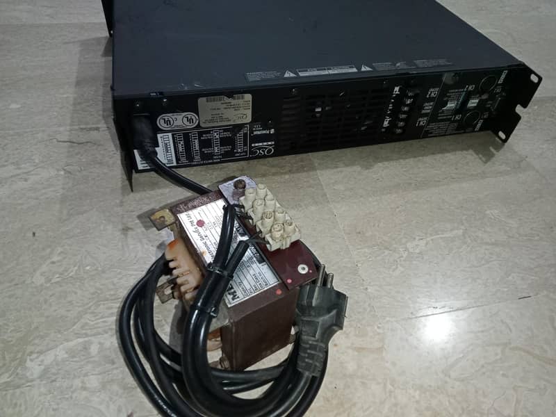 QSC power amplifier 1