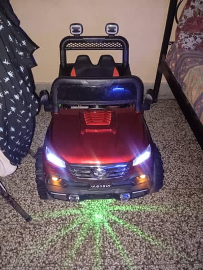 kids battery car Toyota super car remote control